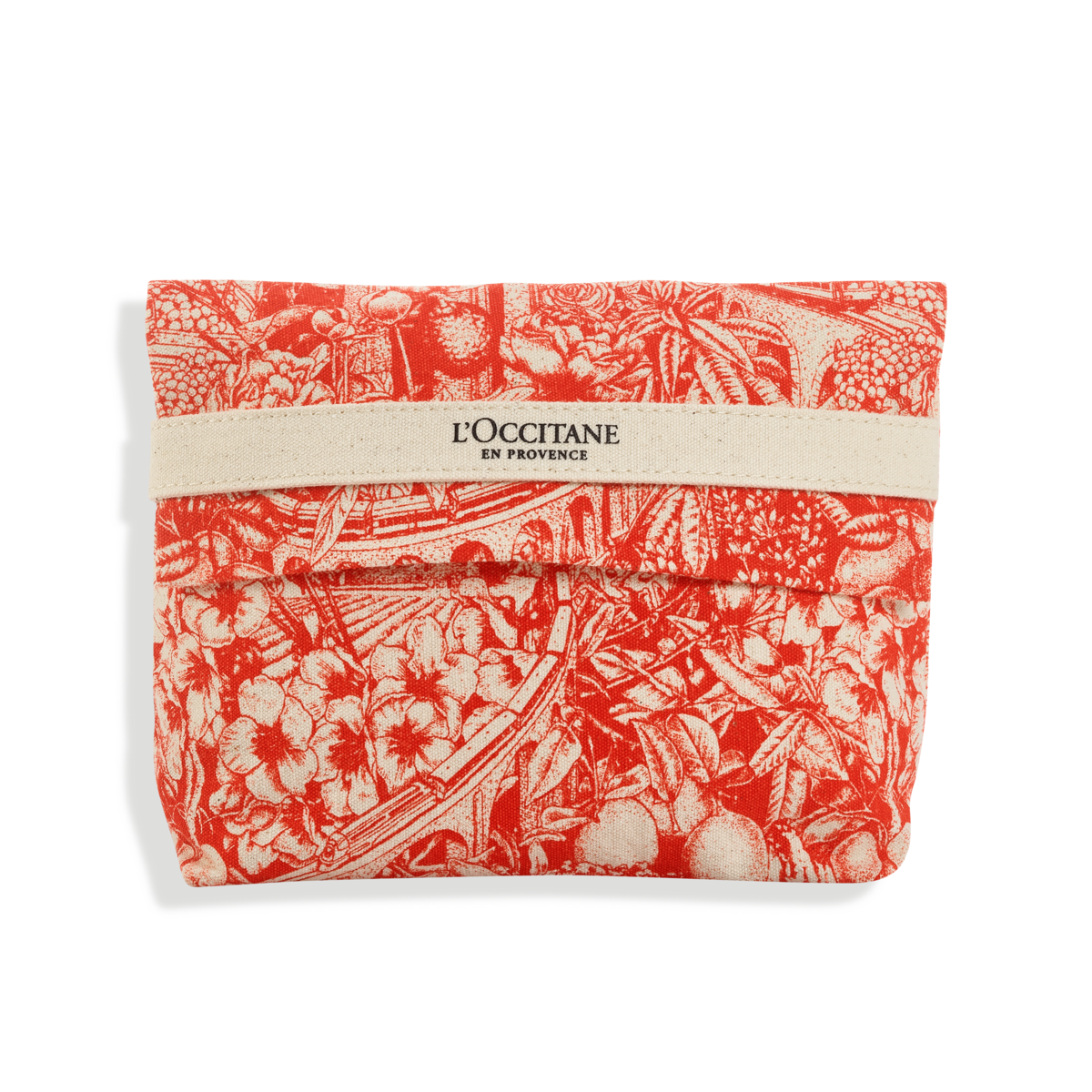 L'Occitane Red Discovery Pouch