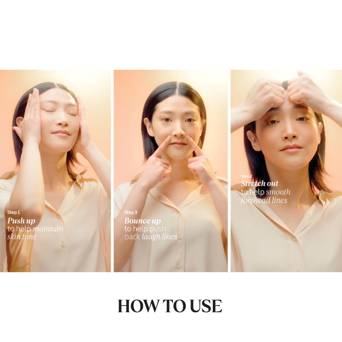 Steps Using Immortelle Divine Youth Oil