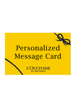 Personalized Message Card Only