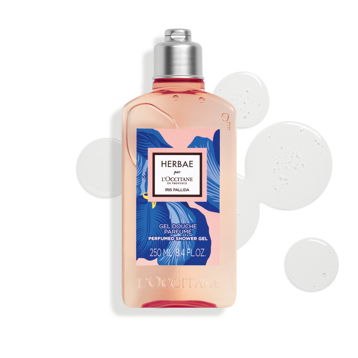 Herbae Iris Pallida Shower Gel