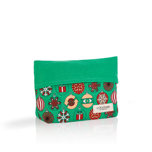 LÓccitane Pouch - Holiday Green