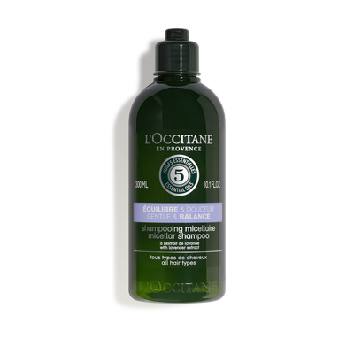 5 Essential Oils Gentle & Balance Micellar Shampoo - Oily Scalp & Lack of Volume