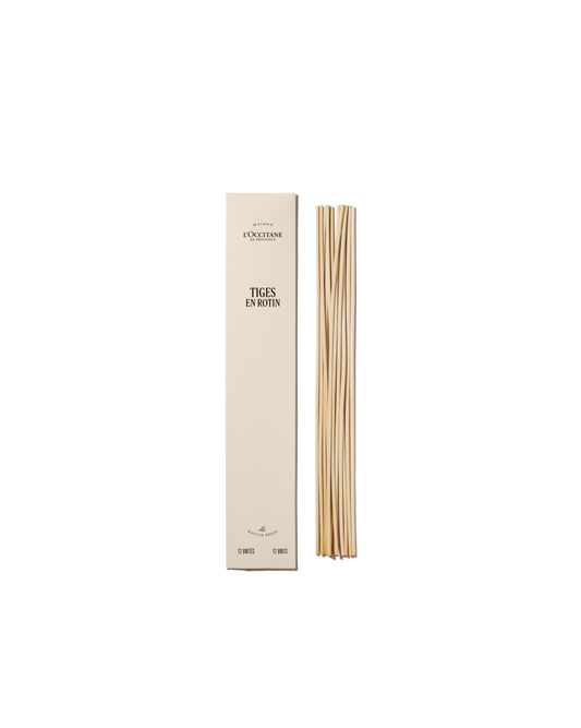 Set of 12 Rattan Reeds