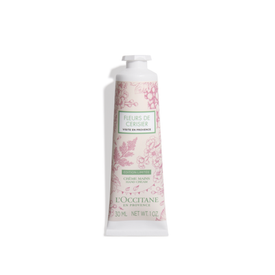 Fleurs de Cerisier Visite en Provence Hand Cream 30ML - Koleksi Bunga Sakura