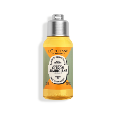 Citron Luminciana Shower Oil 75ml - Almond Products Collection
