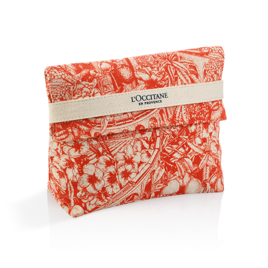 L'Occitane Red Discovery Pouch