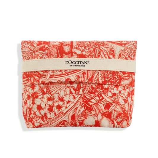L'Occitane Red Discovery Pouch