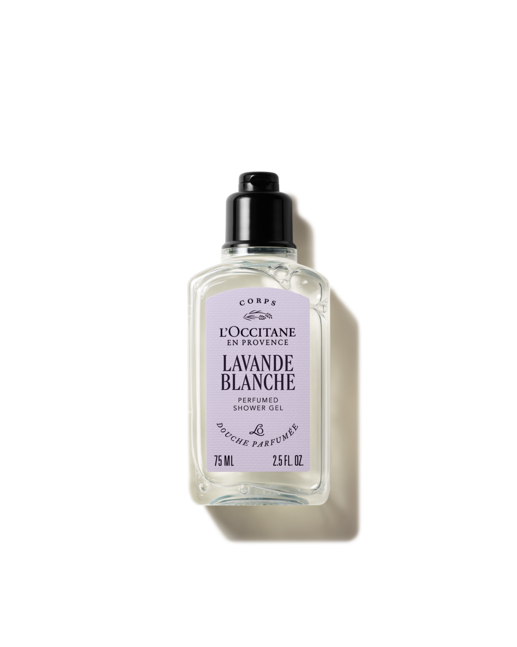 Lavande Blanche shower gel 75ML - Illustration 1