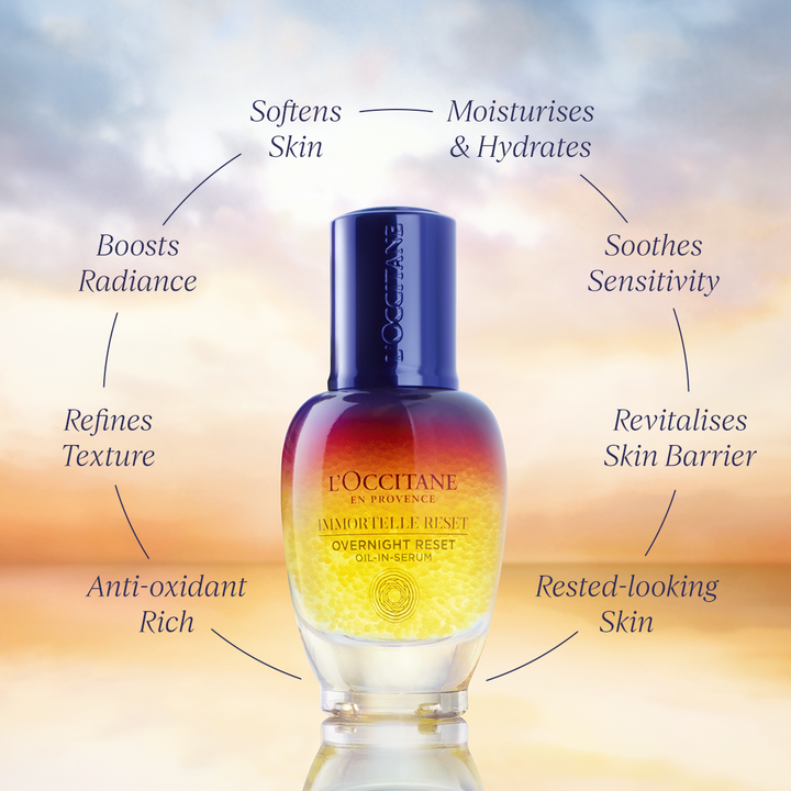 アイケア L'Occitane Immortelle Reset Oil-in-Serum L'OCCITANE Immortelle Reset Oil-in-Serum, 1.0 fl oz | Costco