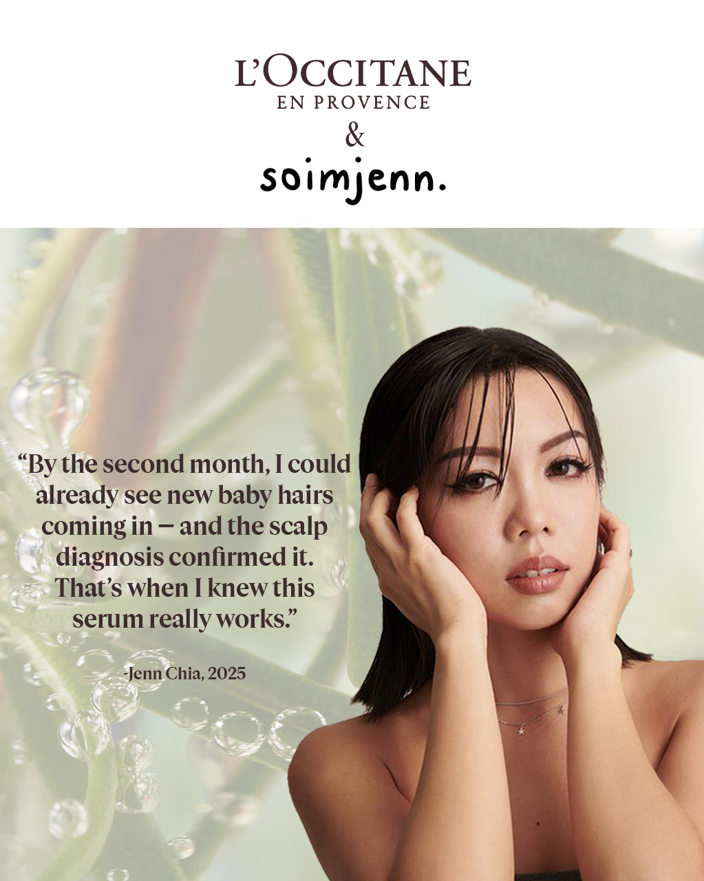 [LOCCITANE & soimjenn] Fresh Flow by Jenn Chia: Hair Revival Set - Freshness