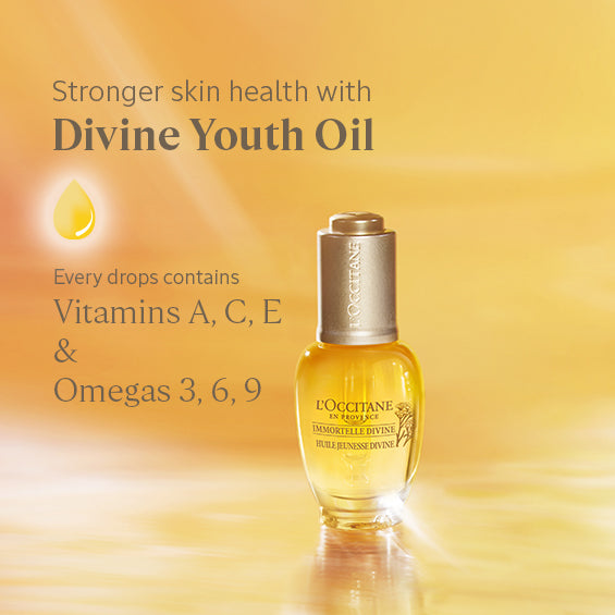Immortelle Divine Youth Oil | Anti-Aging Oil | L'Occitane MY