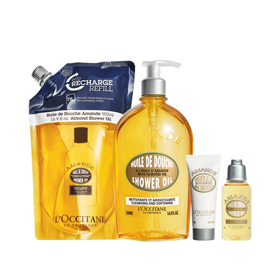 Delicious Almond Shower Bundle - Almond Products Collection