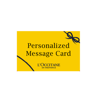 Personalized Message Card Only