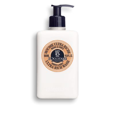 Shea Butter Ultra Rich Body & Hand Wash - Body Care Products for Sensitive Skin