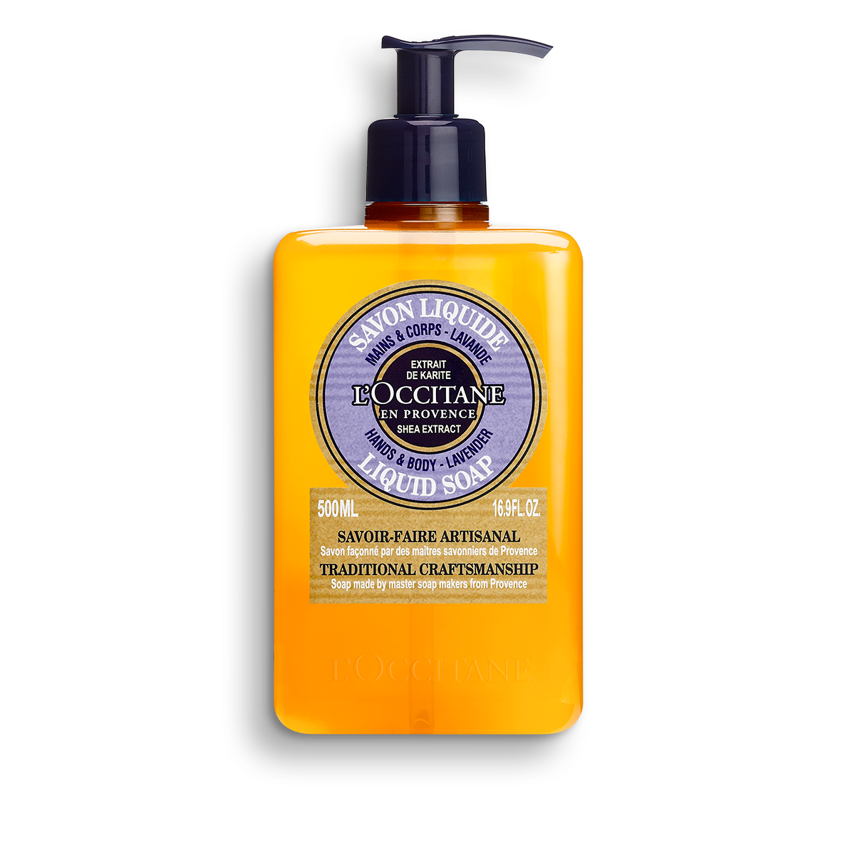 Shea Butter Body & Hand Liquid Soap - Lavender