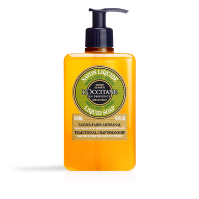 Shea Butter Body & Hand Liquid Soap - Verbena - All Products