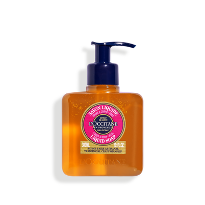 Shea Butter Body & Hand Liquid Soap - Rose - All Products