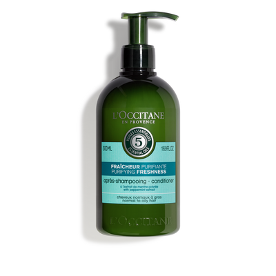 5 Essential Oils Purifying Freshness Conditioner - Jumbo & Eco-Refill