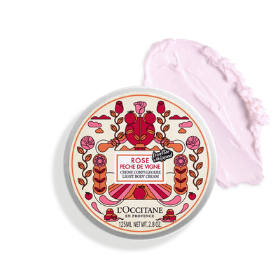 Rose Vine Peach Light Body Cream - Holiday Collection