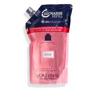 Rose Shower Gel Eco-Refill - Double Day Body Care