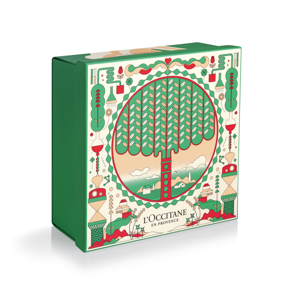 Holiday Medium Gift Box - Green