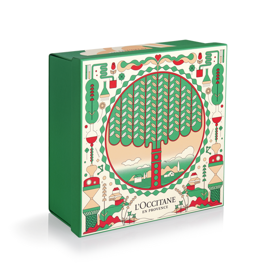 Holiday Medium Gift Box - Green