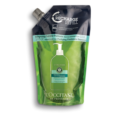 5 Essential Oils Purifying Freshness Shampoo Eco-Refill - Sensitive Scalp Hair Care