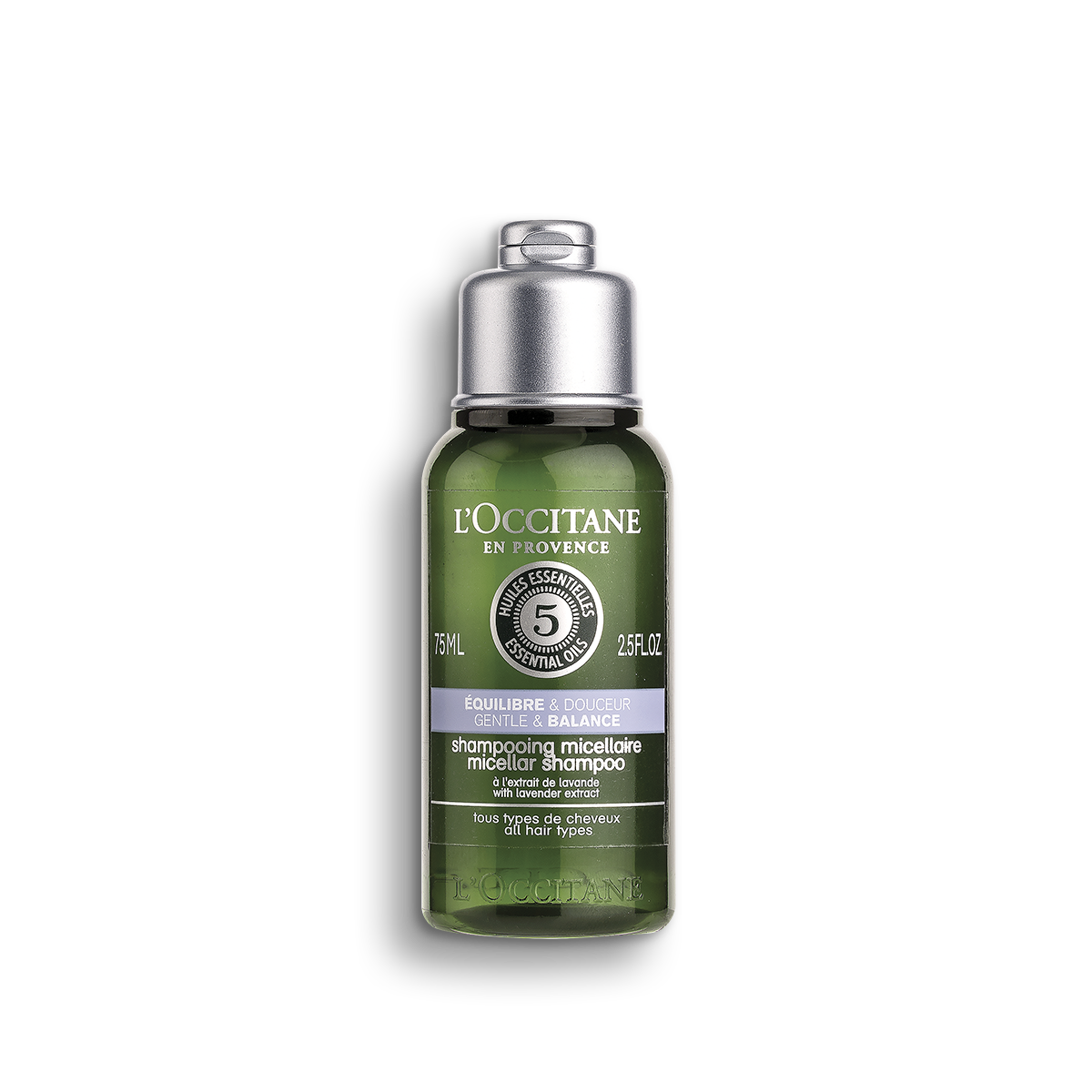 5 Essential Oils Gentle & Balance Shampoo 75ml