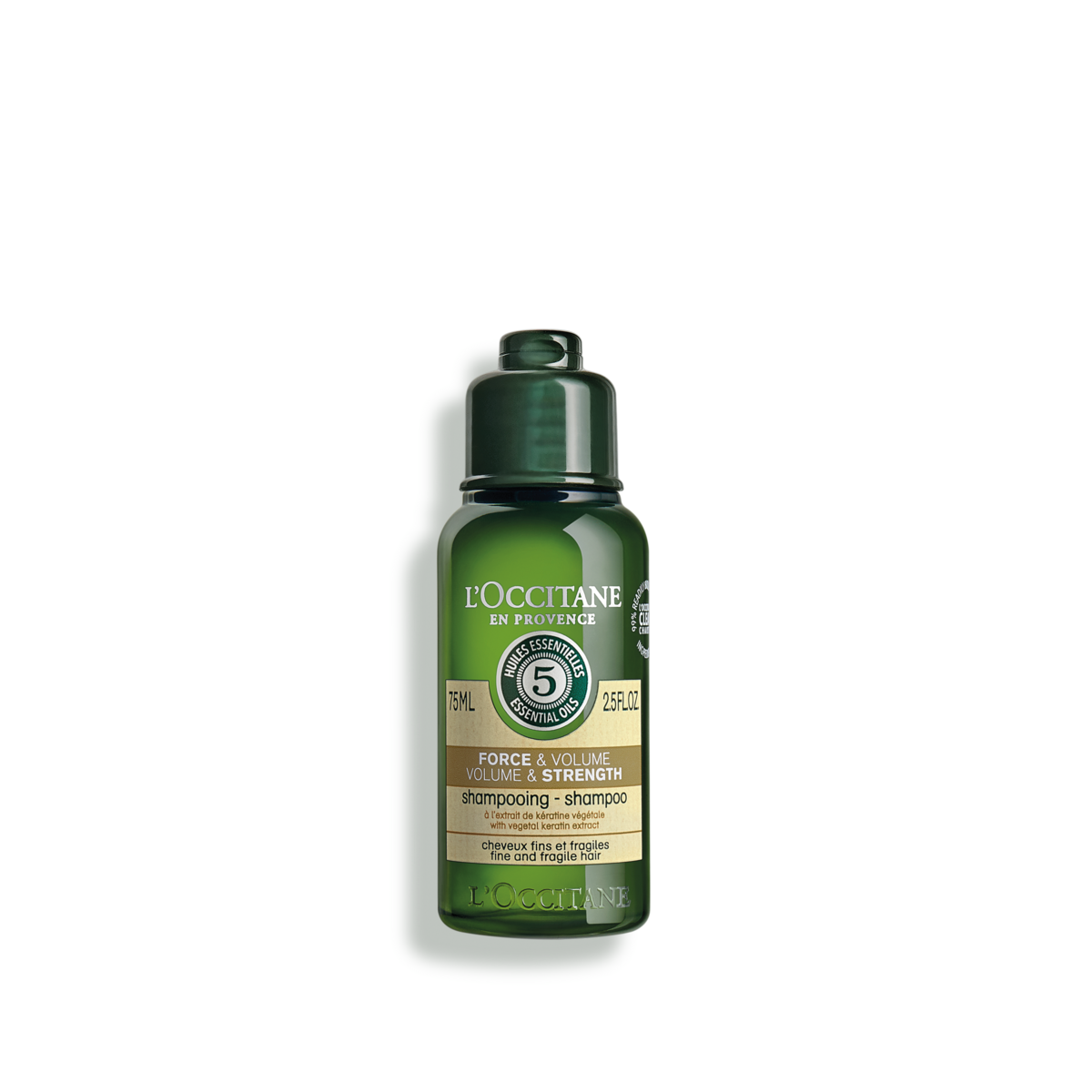 5 Essential Oils Volume & Strength Shampoo