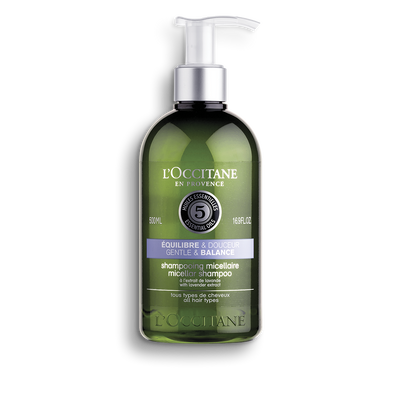 5 Essential Oils Gentle & Balance Micellar Shampoo - Semua Penjagaan Rambut