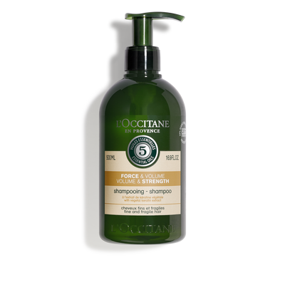 5 Essential Oils Volume & Strength Shampoo - Natural Shampoo