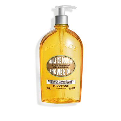 Almond Shower Oil - Almond Body & Hand Care