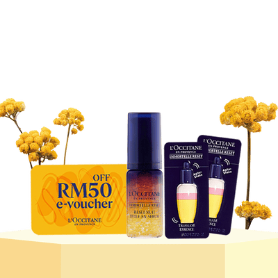 [ TRY BEFORE YOU BUY ] Immortelle Reset Duo Starter Kit with Free Shipping + RM50 OFF on next purchase* - Exquisite Gifts for Her
