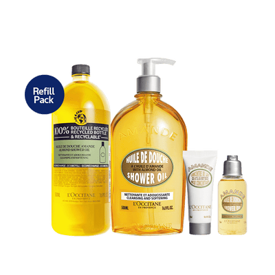 Delicious Almond Shower Bundle - Almond Products Collection